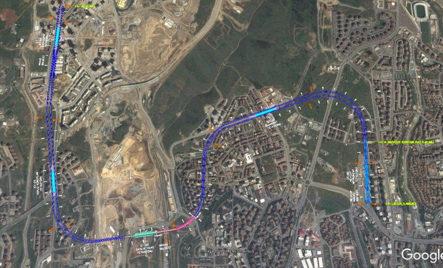 Başakşehir - Kayaşehir Metro Projesi